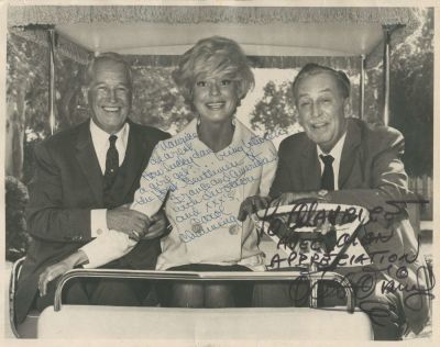 DISNEY WALT: (1901-1966) American Animator, Academy Award winner. An excellent vintage signed 