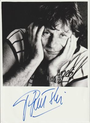 POLANSKI ROMAN: (1933- ) Polish-French film director, Academy Award winner. Signed 5 x 7 