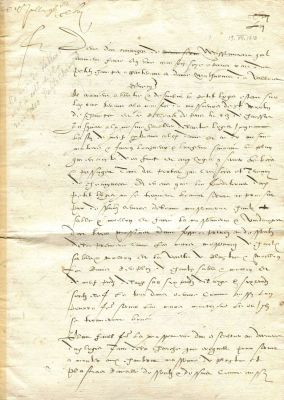 VALLOIS MATHURINE DE: (fl.1589-fl.1627) French jester at the courts of Kings Henry III, Henry 