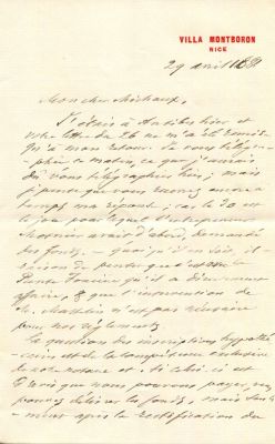 HAUSSMANN GEORGES-EUGENE: (1809-1891) Best known as Baron Haussman. French Prefect of Seine. 