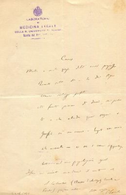 LOMBROSO CESARE: (1835-1909) Italian Criminologist and Physician. Lombroso founded the Italian 