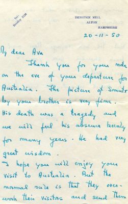 MONTGOMERY B. L.: (1887-1976) British Field Marshal of World War II. A.L.S., Monty, two pages 