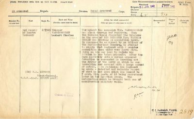 CAMPBELL JOCK: (1894-1942) Scottish Major General, Victoria Cross winner for his actions at 