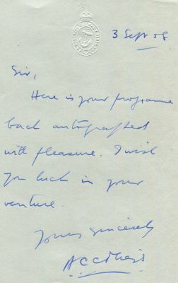 MIERS ANTHONY: (1906-1985) Scottish Rear-Admiral, Victoria Cross winner for his actions on 4th 