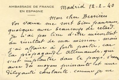 P&Eacute;TAIN PHILIPPE: (1856-1951), French General of World War I, Prime Minister of France 1940 and 