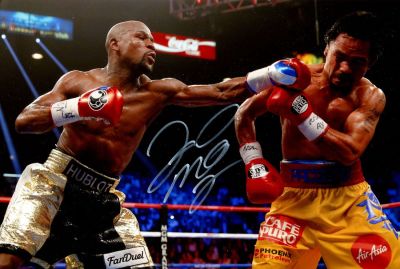 MAYWEATHER FLOYD: (1977- ) American Boxer, World Champion in five different categories. Very 