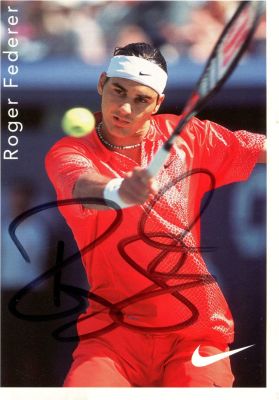 FEDERER ROGER: (1981- ) Swiss Tennis Player, winner of twenty Grand Slam singles titles and 