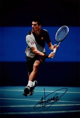 DJOKOVIC NOVAK: (1987- ) Serbian Tennis Player, winner of twenty Grand Slam singles titles. 