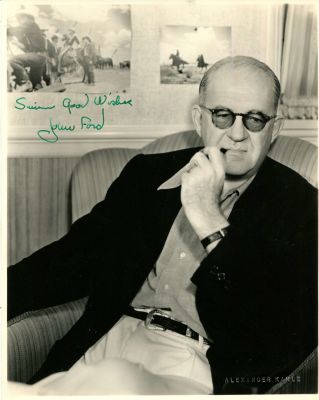 FORD JOHN: (1894-1973) American film director, Academy Award winner. An excellent vintage 