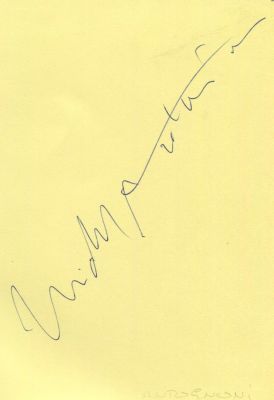 ANTONIONI MICHELANGELO: (1912-2007) Italian film Director and Screenwriter. Academy award 