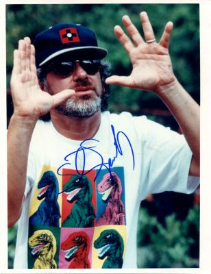 SPIELBERG STEVEN: (1946- ) American film Director, Academy Award winner. Signed colour 8 x 10 