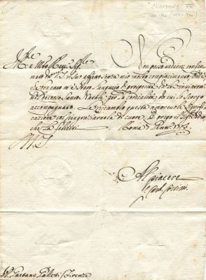 CLEMENT XII: (1652-1740) Pope of the Roman Catholic Church 1730-40. Clement XII started the 