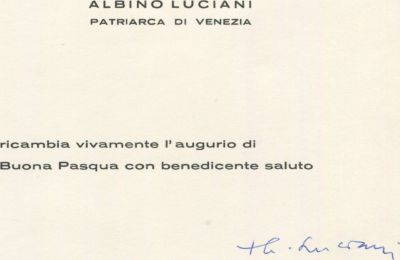 JOHN PAUL I: (1912-1978) Pope of the Roman Catholic Church in 1978. Born Albino Luciani. His 33 