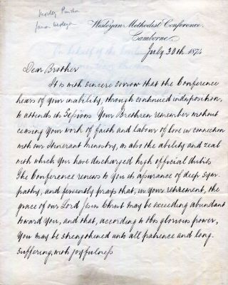 FAMOUS MEN: William Morley Punshon (1824-1881) English Nonconformist Minister, President of the 