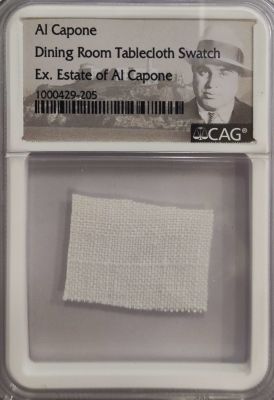 [CAPONE AL]: (1899-1947) American gangster and crime boss during the Prohibition era. A small 1 