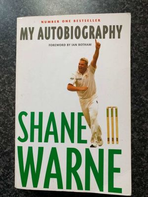 WARNE SHANE: (1969-2022) Australian cricketer. Book signed, being a hardback edition of Shane 