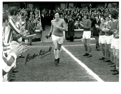 BANKS GORDON: (1937-2019) English footballer, goalkeeper for the England national team who won 