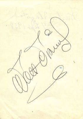 DISNEY WALT: (1901-1966) American animator, Academy Award winner. An excellent vintage bold 