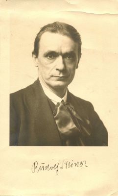 STEINER RUDOLF: (1861-1925) Austrian philosopher, occultist, social reformer, architect 