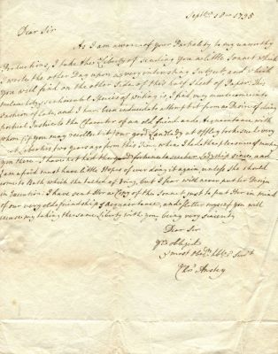 ANSTEY CHRISTOPHER: (1724-1805) English poet, famous for his long epistolary poem The New Bath 