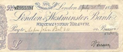 TENNYSON ALFRED: (1809-1892) English Poet Laureate 1850-92. D.S., A Tennyson, being a signed 