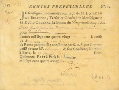 GRIMM FRIEDRICH MELCHIOR: (1723-1807) Baron von Grimm. German-born French Diplomat, Journalist 