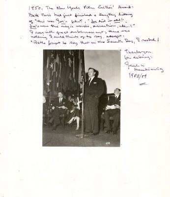 MANKIEWICZ JOSEPH L.: (1909-1993)