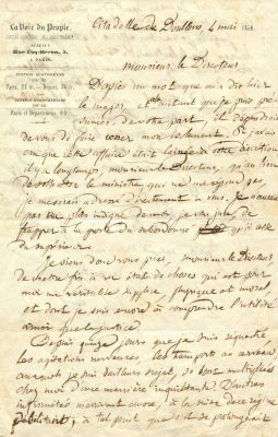 PROUDHON PIERRE-JOSEPH: (1809-1865)