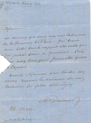 DUMAS ALEXANDRE: P&egrave;re (1802-1870