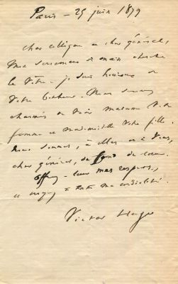 HUGO VICTOR: (1802-1885)