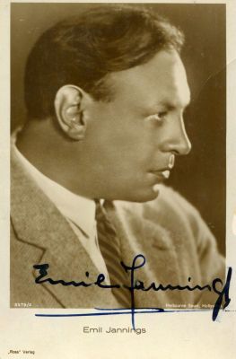 JANNINGS EMIL: (1884-1950). <span style="font-size: 11.0pt; line-height: 107%; font-family: 
