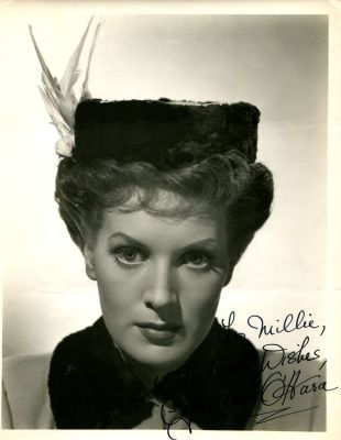 O'HARA MAUREEN: (1920-2015). <span style="font-size: 11.0pt; line-height: 107%; font-family: 