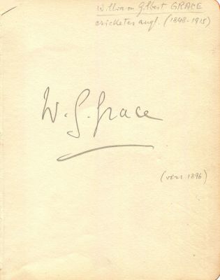 GRACE W. G.: (1848-1915). <span style="font-size: 11.0pt; line-height: 107%; font-family: 