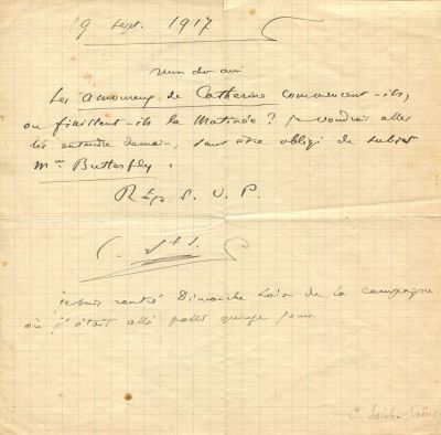 SAINT-SAENS CAMILLE: (1835-1921)