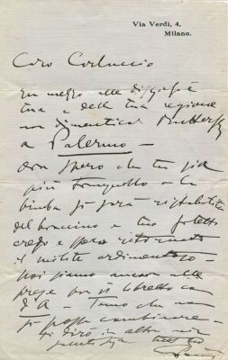 PUCCINI GIACOMO: (1858-1924)