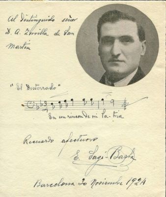 SAGI-BARBA EMILIO: (1876-1949)