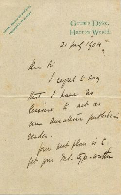 GILBERT W. S.: (1836-1911). <span style="font-size: 11.0pt; line-height: 107%; font-family: 