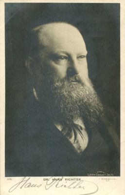 RICHTER HANS: (1843-1916). <span style="font-size: 11.0pt; line-height: 107%; font-family: 
