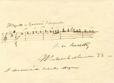 SARASATE PABLO DE: (1844-1908)