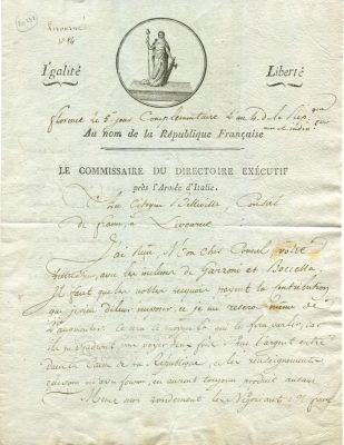 SALICETI ANTOINE CHRISTOPHE: (1757-1809)