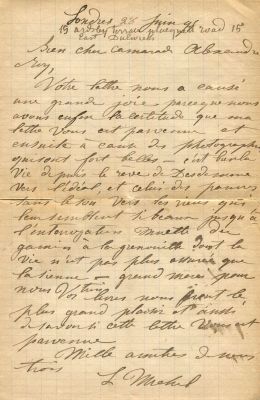 MICHEL LOUISE: (1830-1905). <span style="font-size: 11.0pt; line-height: 107%; font-family: 