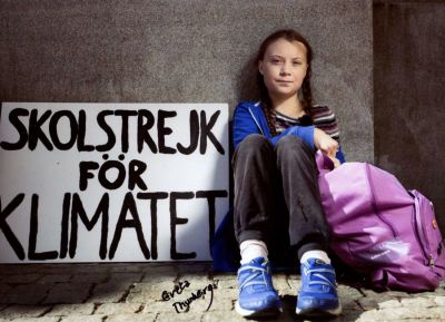 THUNBERG GRETA: (2003- ). <span style="font-size: 11.0pt; line-height: 107%; font-family: 