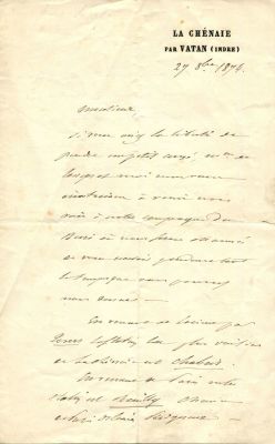 DE LESSEPS FERDINAND: (1805-1894). <span style="font-size: 11.0pt; line-height: 107%; 