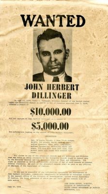 [DILLINGER JOHN]: (1903-1934). <span style="font-size: 11.0pt; line-height: 107%; font-family: 
