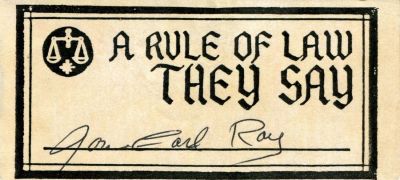 RAY JAMES EARL: (1928-1998). <span style="font-size: 11.0pt; line-height: 107%; font-family: 