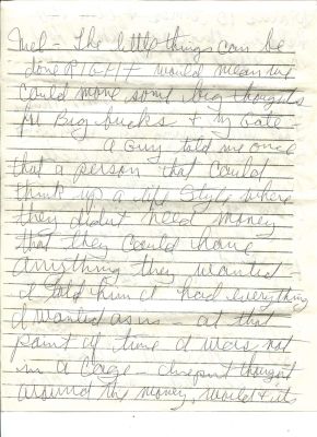 MANSON CHARLES: (1934-2017). ‘Ah yes I 