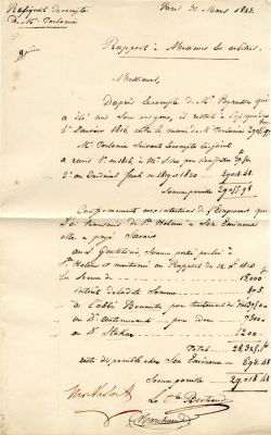 BERTRAND HENRI-GATIEN: (1773-1844). <span style="font-size: 11.0pt; line-height: 107%; 