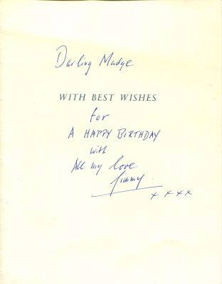 JAMES BERTRAM 'JIMMY': (1915-2008). <span style="font-size: 11.0pt; line-height: 107%; 