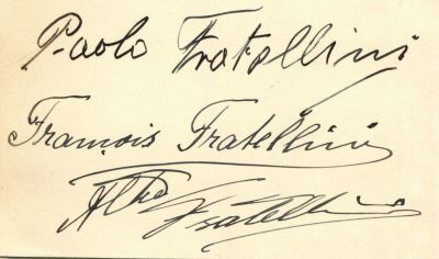 [CIRCUS]: FRATELLINI BROTHERS:. <span style="font-family: 'Palatino Linotype', 'serif'; 