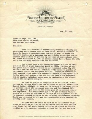 THALBERG IRVING: (1899-1936). <span style="font-family: 'Palatino Linotype', 'serif'; 